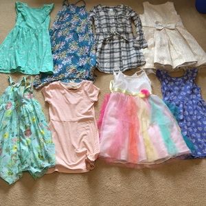 8- girls 6-6/7 dresses Easter, wedding